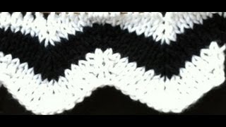 Zig Zag or Chevron Stitch