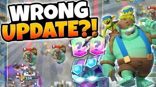 WRONG UPDATE IS HERE! & NEW GOBLIN GIANT GAMEPLAY! | Clash Royale | BEST GIANT GOBLIN DECKS?!