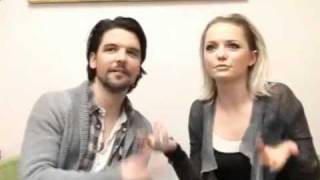 Hannah Spearritt & Andrew Lee Potts - Dinosaur game "This Morning"