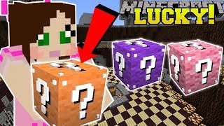 Minecraft: LUCKY BLOCK PARTY!!! (EVERY COLOR LUCKY BLOCK!) Mod Showcase