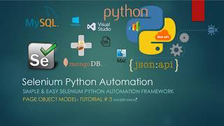Simple and Easy Selenium Python Automation Framework  Page Object Model  Tutorial  3