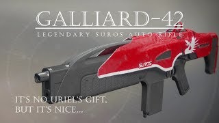 Destiny 2 - Galliard 42 - Smooth Suros Auto Rifle - PVP Gameplay Review