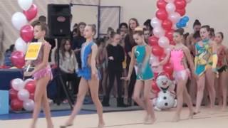 В Вязьме прошло открытое первенство по  художественной гимнастике
