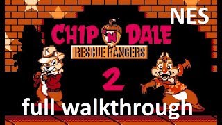 Chip and Dale Rescue Rangers 2 NES full walkthrough