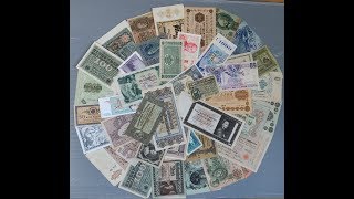 Пачка банкнот из Чехии