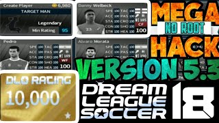 Dream League Soccer V5.03 MEGA CRACK || DLO Rating || Money || Developement ||