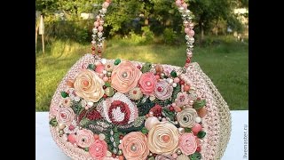 Потрясающие авторские сумки, вязанные сумки, что дух захватывает