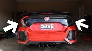 10th GEN CIVIC Si SEDAN CUSTOM TAILLIGHTS!