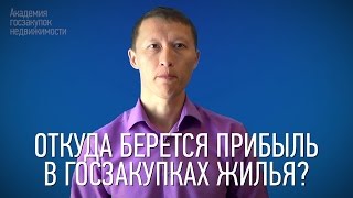 Госзакупки. Откуда берется прибыль в госзакупках жилья?