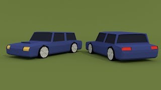 | PigArt | BLENDER Timelapse: The Car!