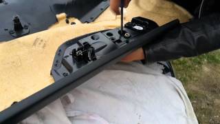 Как снять дверную обшивку и поменять ручку на VOLVO V 70 [ How to remove the door skin to VOLVO]