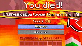 MOST RARE & FUNNIEST MINECRAFT DEATHS!