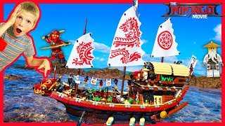 Lego Ninjago Movie Set Destiny's Bounty FLOATS!