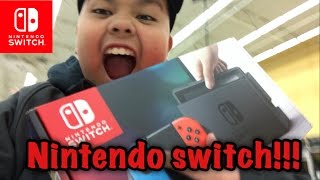 Nintendo Switch!!! Pickup and unboxing