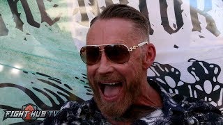 Conor McGregor impersonator predicts McGregor wins by Knockout with Left hand
