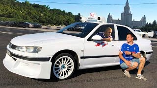 ТАКСИ с САМИ НАСЕРИ по Москве / Taxi Marseille 2018