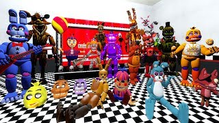 ЧЕЛЛЕНДЖ САМЫЙ БЫСТРЫЙ АНИМАТРОНИК FNAF 6 / Garry's Mod