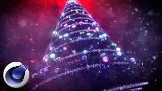 Новогодняя композиция 2016 в Cinema 4D
