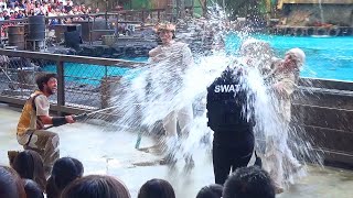 USJ ウォーターワールド　2019/9/14 15時20分の回（クルーのお姉さん、笑顔とジェスチャー、最高！(*^_^*)）