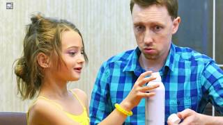 Илья и папа ДВОРНИК играют в САЛОН КРАСОТЫ