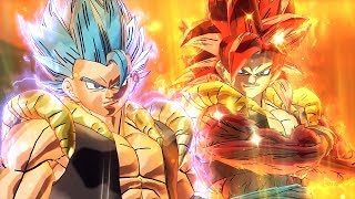 SSGSS Gogeta & SSJ4 Gogeta! x200 Big Bang Kamehameha! - Dragon Ball Xenoverse 2