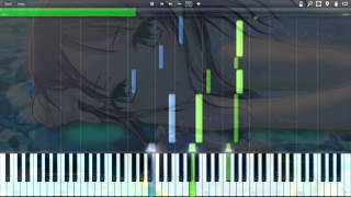 [Synthesia] Nagi no Asukara OST 1 Track 19 - Cry for the Moon (BGM) Piano [Nagi no Asukara]