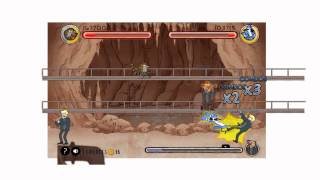Regular Show Fist Punch CO-OP With Mordecai and Rigby Walkthrough *HD*