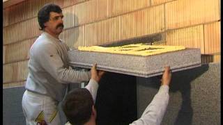 Application and installation of an external wall insulation system