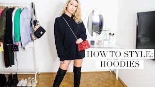 HOW TO STYLE: HOODIES | COZY & CASUAL FALL & WINTER OUTFITS