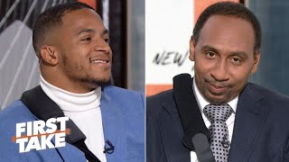 Jonathan Abram trolls Stephen A., sounds off on Vontaze Burfict's season-long ban | First Take