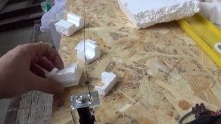Самодельное приспособление для резки листов пенопласта