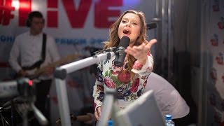 Юля Савичева – Огни Большого Города  (LIVE @ Авторадио)