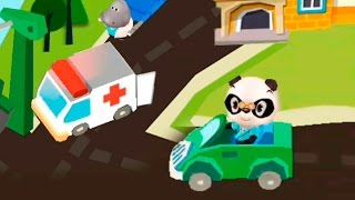 Мультики для детей Панда и разные машинки! Видео для детей.