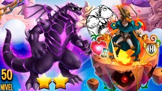 MI NUEVO DRAGÓN ARREMETIDA NIVEL 50!?? EL CRUCE HEROICO TROLL!? Dragon City