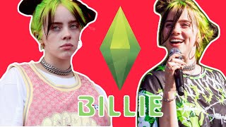 BILLIE EILISH В THE SIMS 4