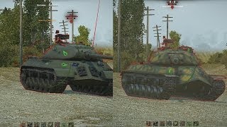 World of Tanks китайский  танк 110 сравнение с ИС-3