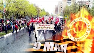Бессмертный полк г.Железнодорожный 9 мая 2017