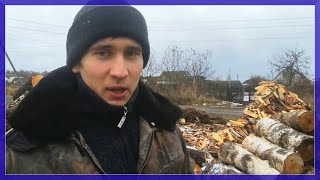 Обзор Самодельного Дровокола "Дракон-МР" Конвеер+Погрузчик V3.0.