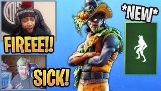 Streamers React to *NEW* Patch Patroller Skin and Howl Emote! - Fortnite Best and Funny Moments