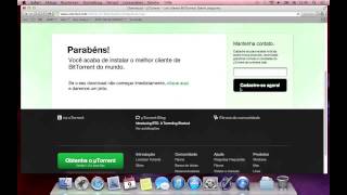 Baixar torrent no mac !!
