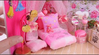 DIY Miniature Girly Dollhouse Room