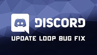 How to Fix Discord Update Loop / Failed Update Bug for Beginners