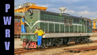 Chinese trains - Meter gauge freight trains, Wangjiaying Yunnan railway