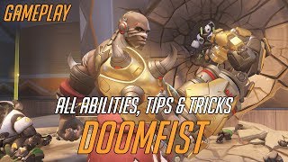 Doomfist Overwatch Hero Spotlight | All Abilities, Tips & Tricks and Gameplay!
