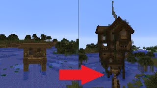 Let's Transform a Minecraft Witch Hut!