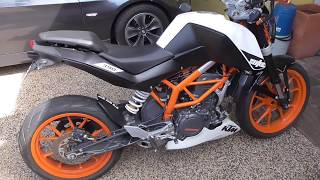 KTM DUKE 390 WALKAROUND, MODS, UPGRADES AND EXHAUST NOTE