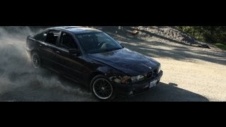 bmw 540i v8 drifting