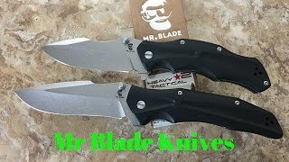 Mr Blade HT-1 and HT-2 knives linerlock flipper knife with G10 scales and D2 blade TUFF Knives !!