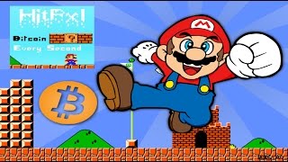 Bitcoin кран в виде игры Super Mario - HitPxl