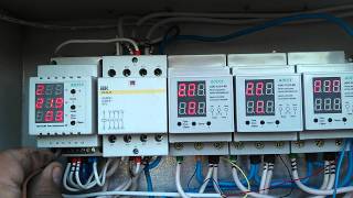Не откалиброванное "Реле защиты сети 3-фазное ADC-0130-10"